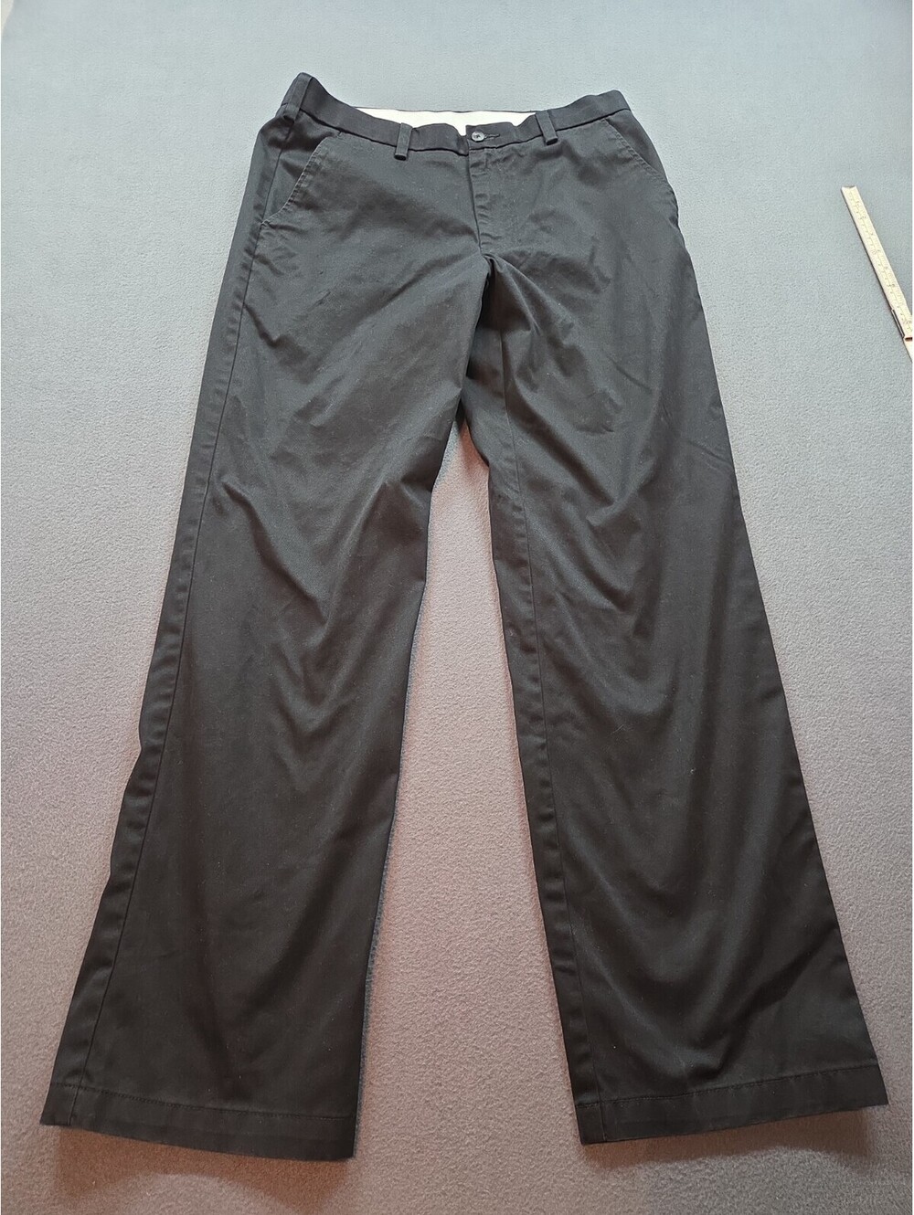 men's black dress pants by George size 32×32